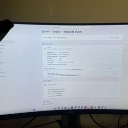 165hz 27 Inch Curved Gaming Monitor