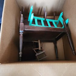 NEED GONE NOW (VINTAGE DOLL HOUSE FURNITURE)