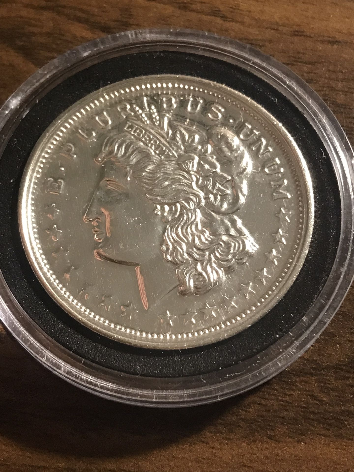 Vintage Morgan Dollar Silver Trade Unit $ Dollar Sign 1 oz 999 silver