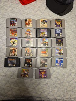 Nintendo 64 Game Lot – 22 Games