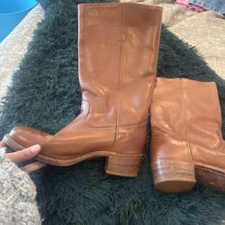Vintage  Frye Leather Boots 