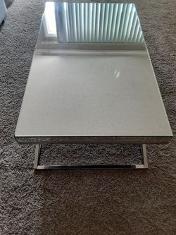 Mirrored coffee table