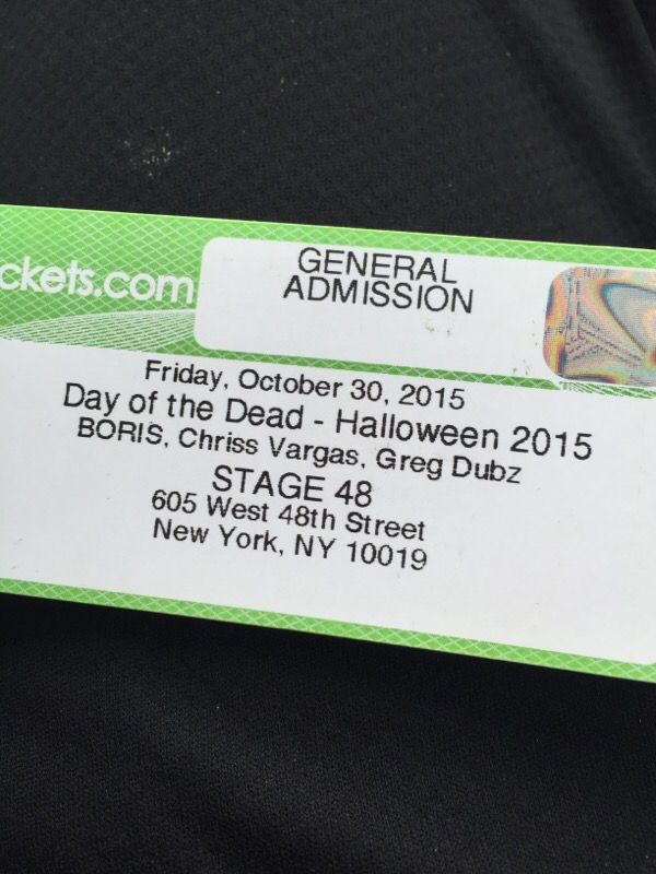 STAGE 48 FRIDAY Halloween weekend party