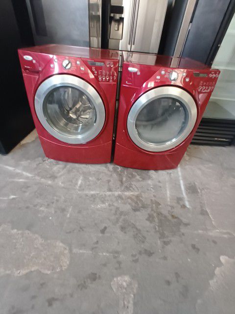 Set Washer And Dryer Whirlpool Electric Dryer Everything Is And Good Working Condition 3 Months Warranty 