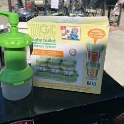 Magic Bullet Baby Food Grinder And Storage