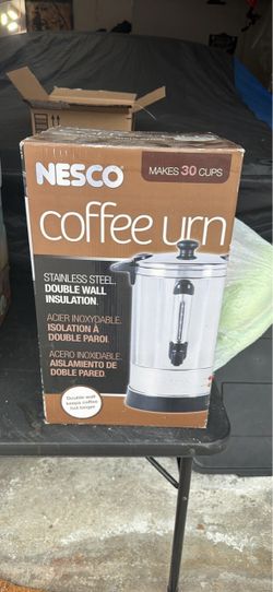 Nesco 30-Cup Stainless Steel Coffee Urn
