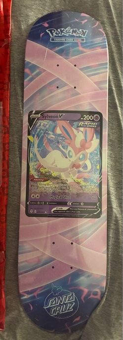Santa Cruz x Pokémon Sylveon V Blind Bag Skateboard  Deck
