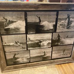 Custom Made Surf Print On Vinyl