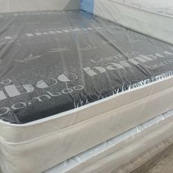 $200 Queen pillow mattress only brand new free delivery same-day