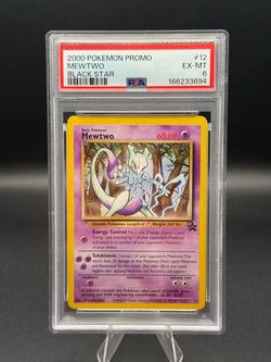 Mewtwo 12 Black Star Promo PSA 6 Pokemon