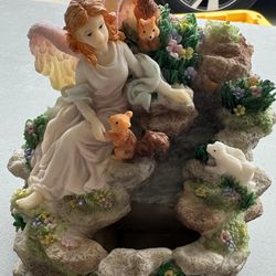 Angel Battery Operated (Takes 2 double As) Fountain-with instructions 