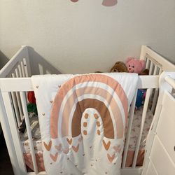 Changing dresser and crib