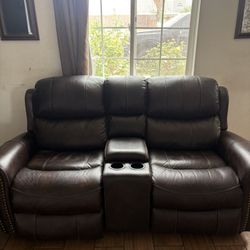 brown sofa chairs 