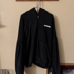 Balenciaga Upside-Down Logo Hoodie