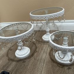 3 Cake Stand Set