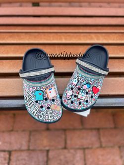 Nurse Custom Crocs Size 7