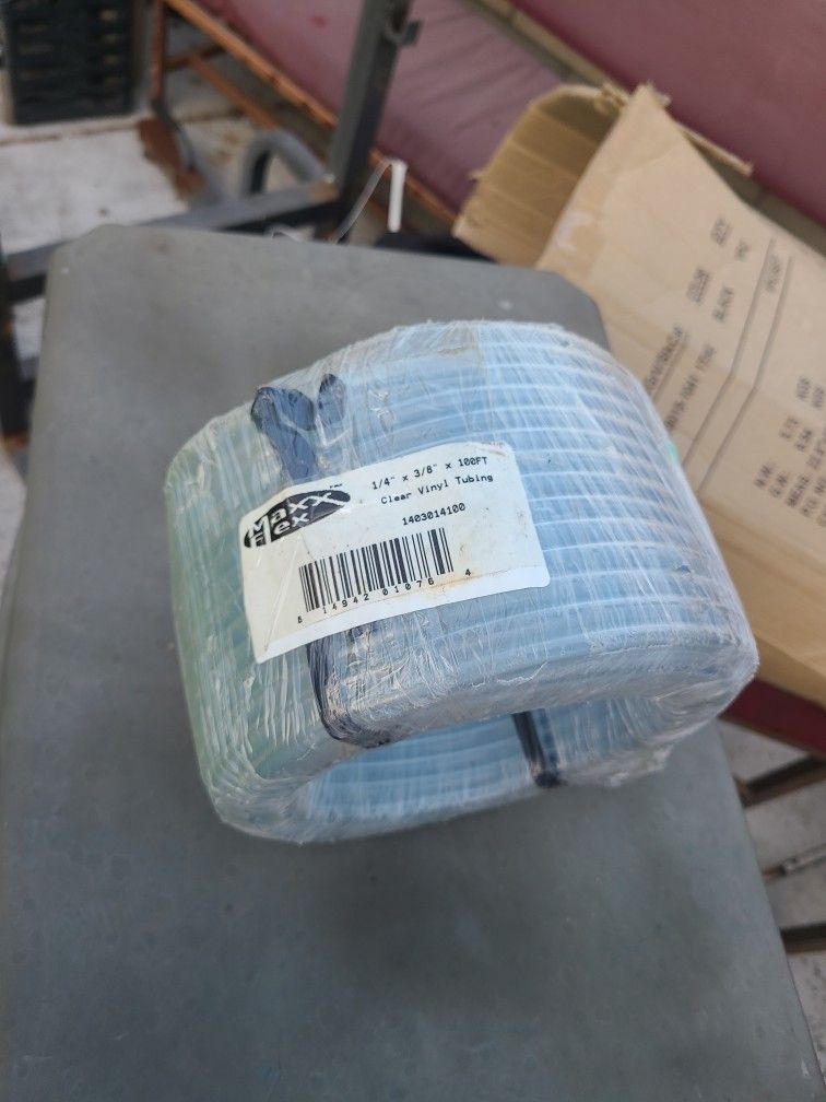 Clear Vinyl Tubing Platic Tube 100' 100 Feet