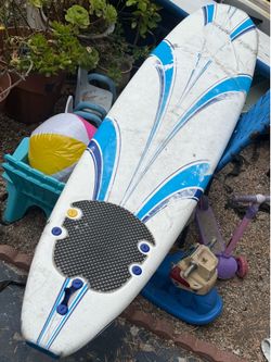 8’ Wavestorm Soft Top Surfboard