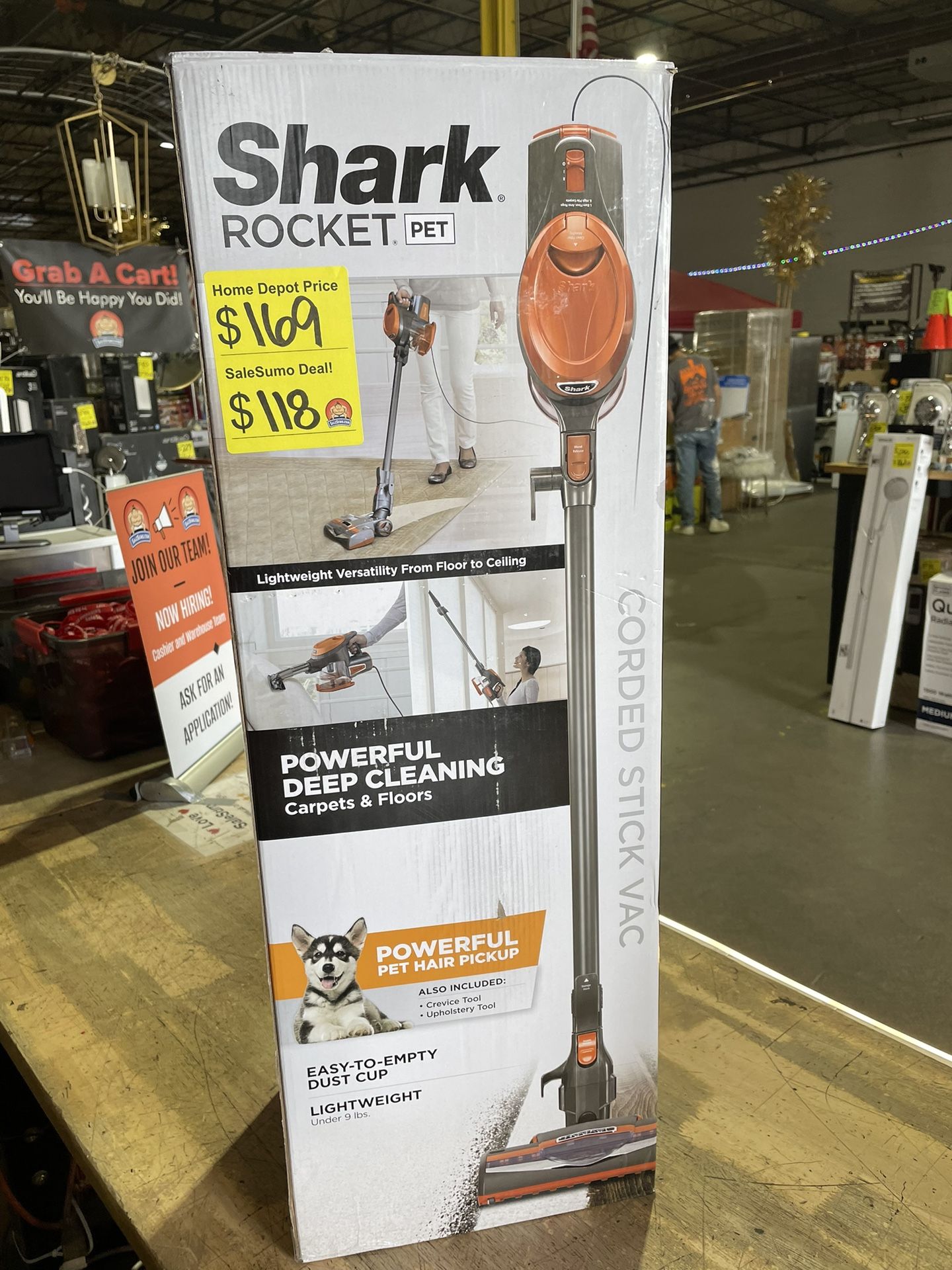 Shark Rocket Pet Vacuum 