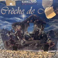 Kirkland  Signature (Costco) “Crèche de Noël” nativity set.