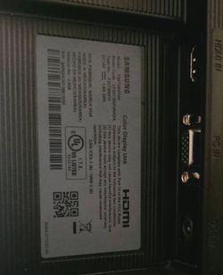 Samsung T35F Series 24" Full HD IPS Monitor.
Model F24T350FHN