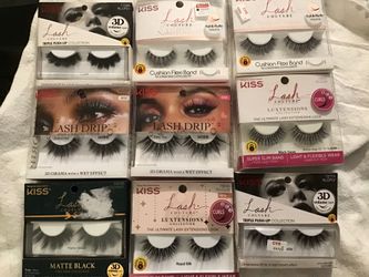 New Kiss Eyelashes AST Styles 