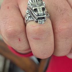 Quetzalcóatl Solid Silver 925 Ring