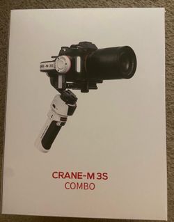 Brand New Zhiyun Crane-M3S Combo 3-Axis Handheld Gimbal Stabilizer