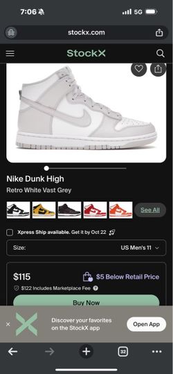 nike dunk high retro vast grey white 2021