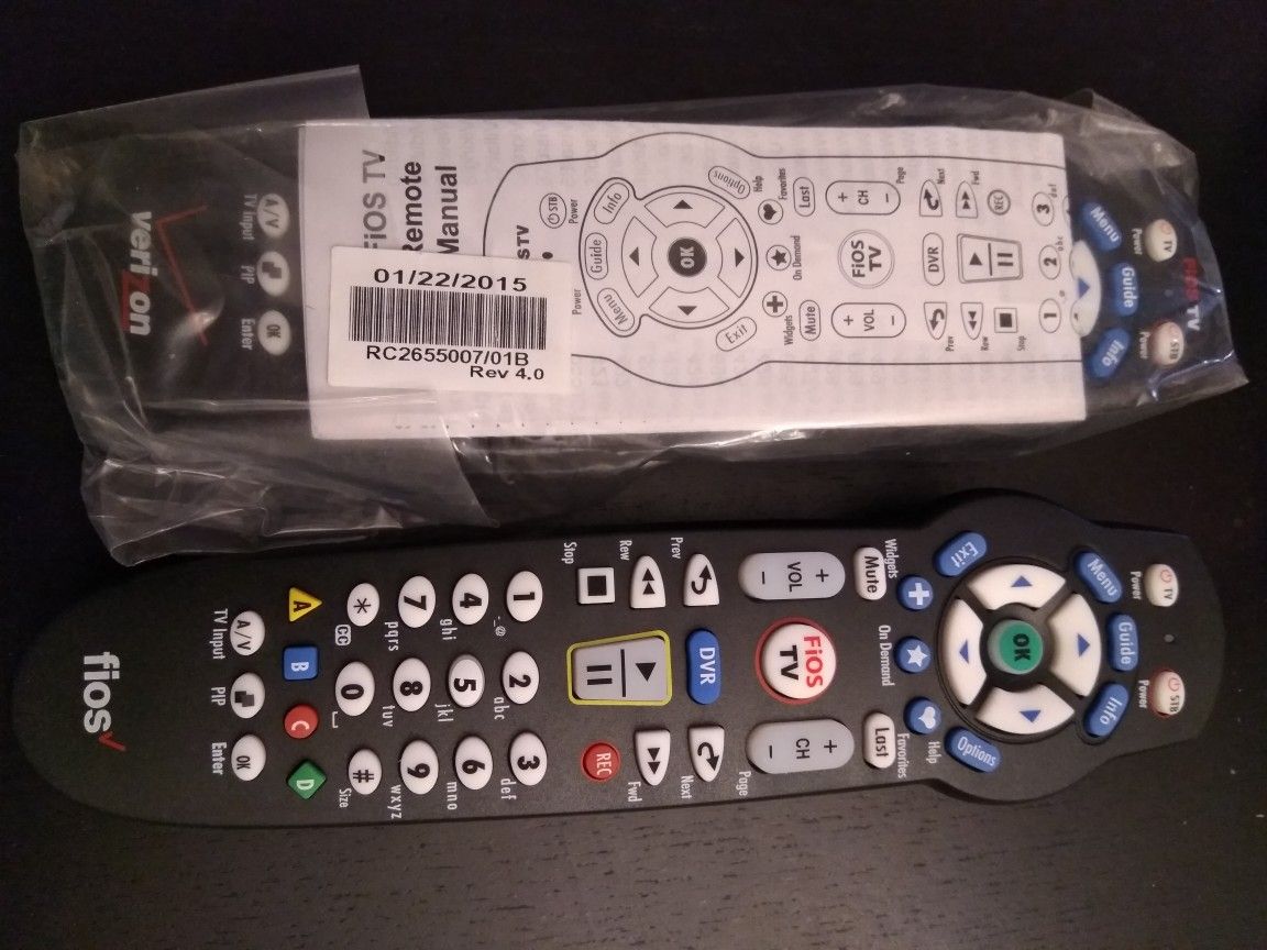 Verizon remote control new