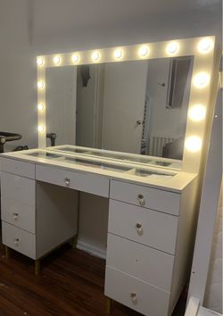 white Vanity