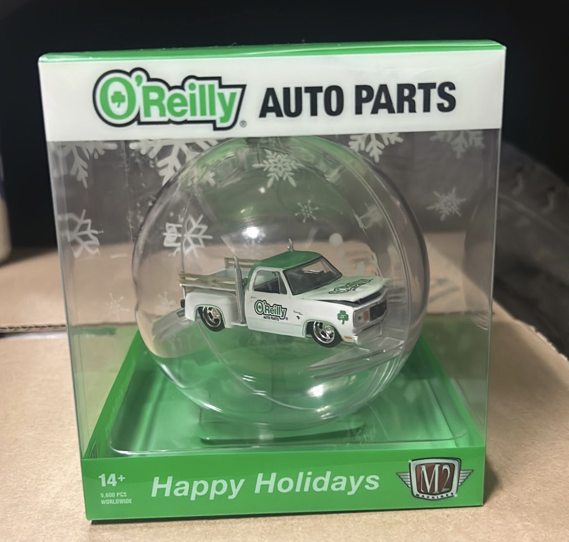 Hot Wheels- M2 2025 O’Reilly Exclusive Christmas Ornament