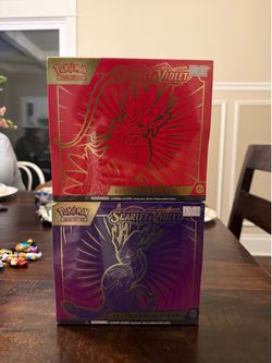 Scarlet and Violet Pokemon ETB