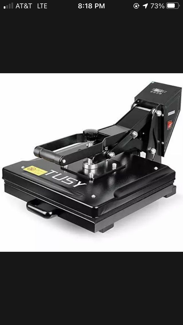  Heat Press TUST Machine 15x15 inch Digital Industrial Sublimation Printer Press 