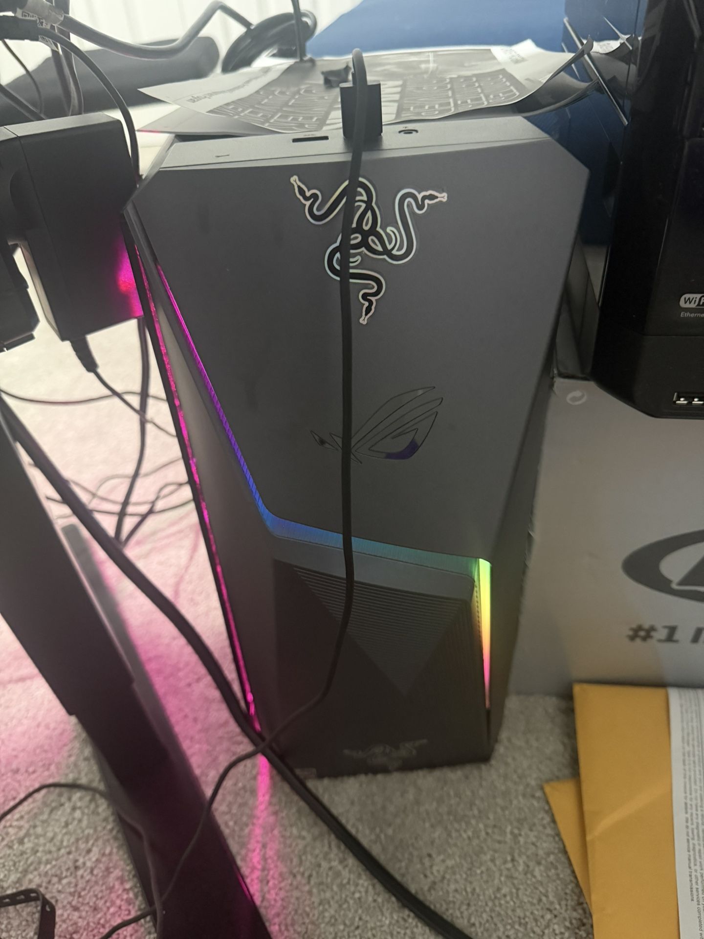 ASUS ROG Gaming PC – Ryzen 7 / RTX 3060 / 32GB RAM / SSD + HDD