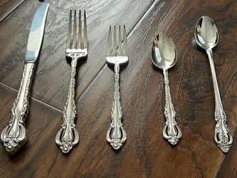 Silver plated silverware