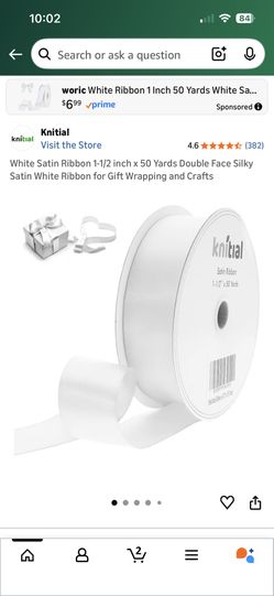 White Ribbon - 2 Rolls