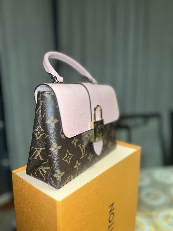 Louis Vuitton bb pink hand bag