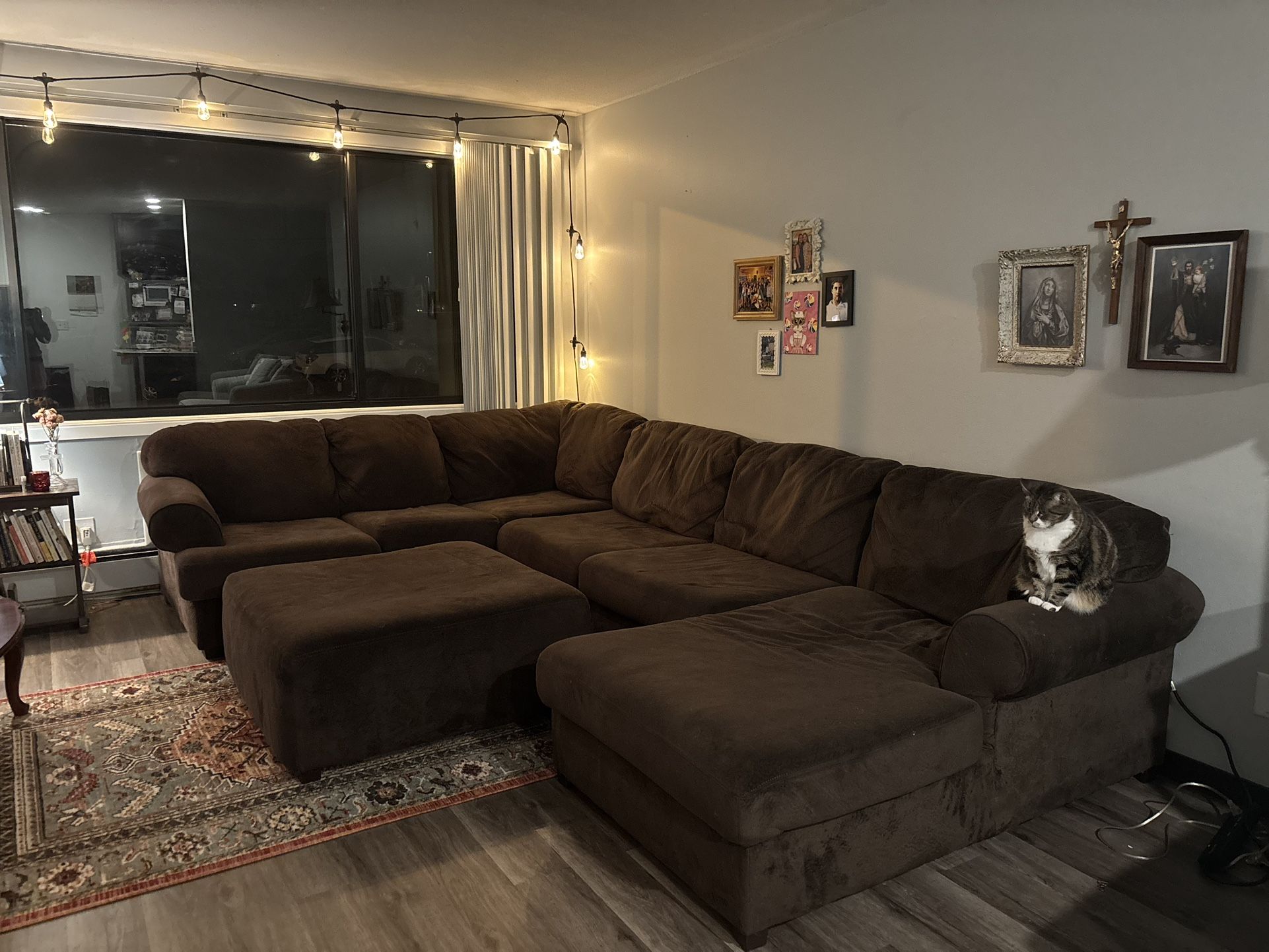 Couch W/ Ottoman