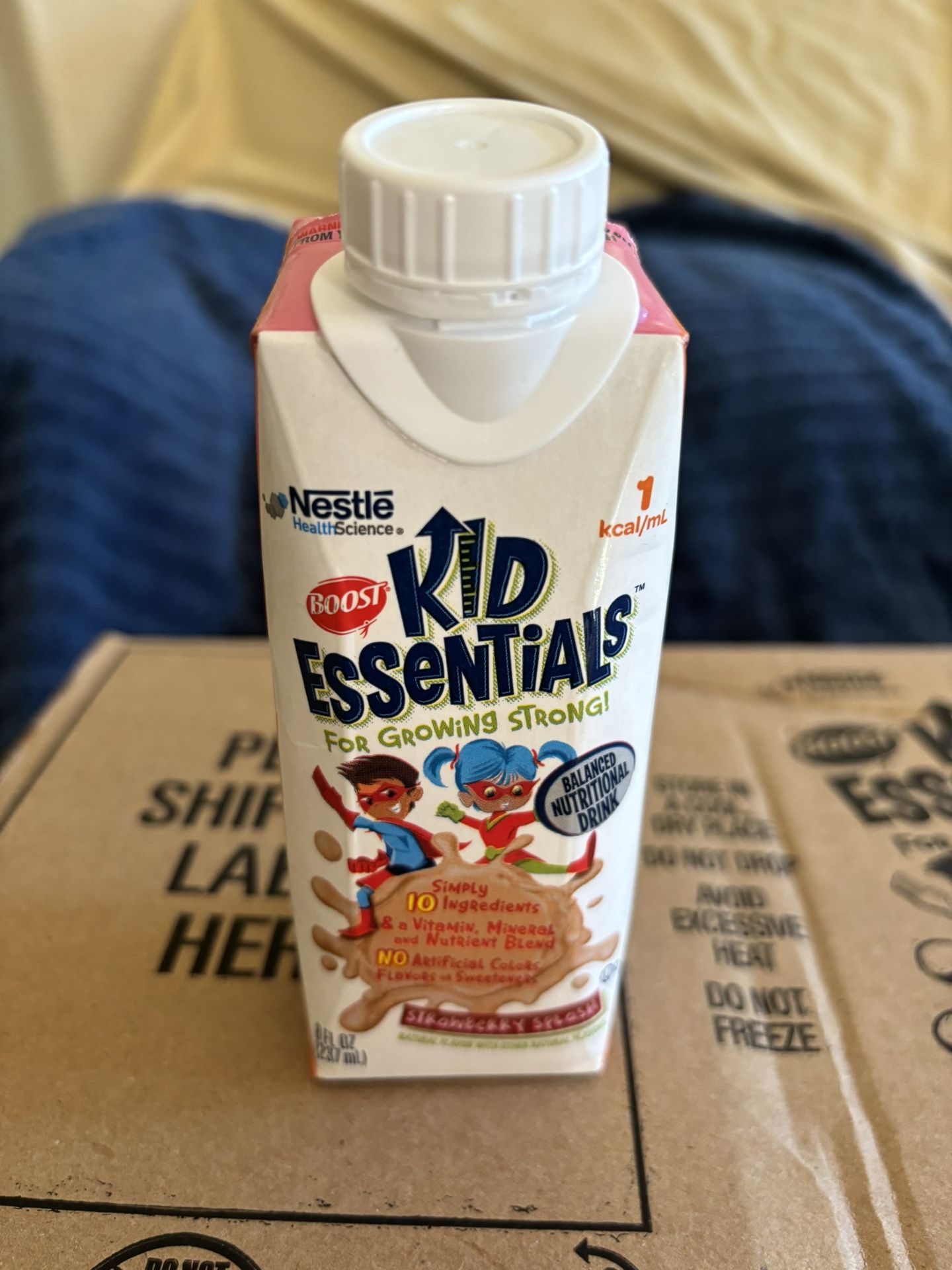 Strawberry Splash Flavored Kids Protein Shake
