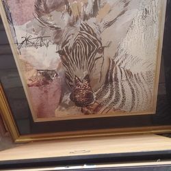 Gorgeous Zebra Painting