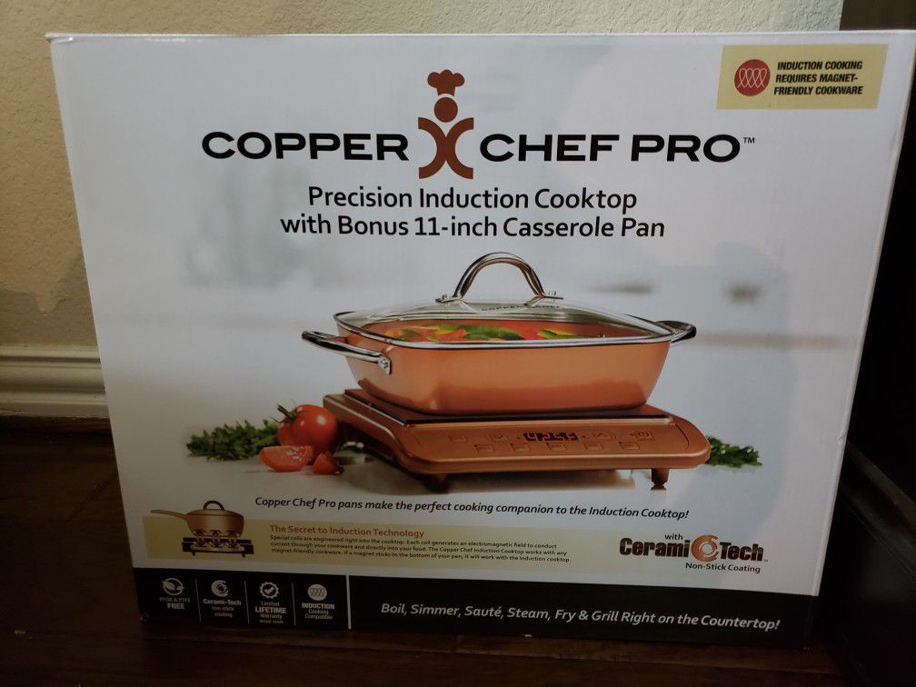 Copper Chef Pro Cooktop/Casserole Pan
