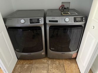 Maytag Front-Load Washer and Dryer Set