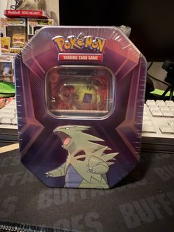 Pokemon Tyranitar Tin Factory Sealed NEW