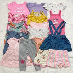 18 Months Baby Girl Summer Clothes LOT