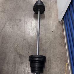 Small Barbell & Weights 