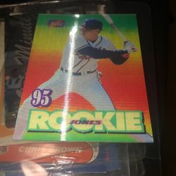 Rookie Chipper Jones