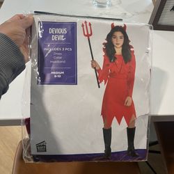 Red devil Childrens Costume