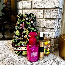 Vera Bradley Shower Bag Set