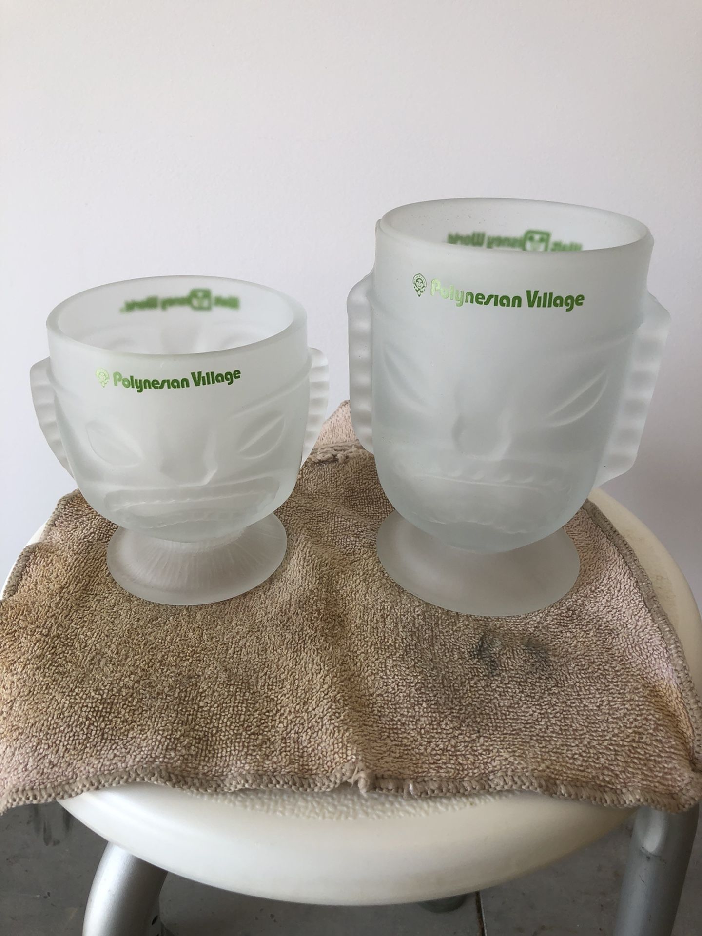 Disney Polynesian Resort Drink Glasses